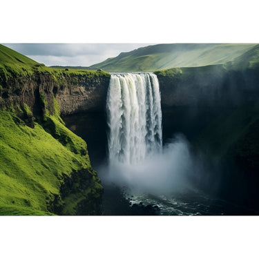 Large Waterfall painting